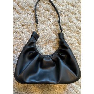 Adorable tiny black shoulder bag